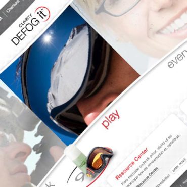 Clarity Defog It™ Website Design